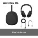 Sony WH-1000XM6 Headphones Over-ear BT 5.3, ANC, Hi-Res, AAC, LDAC, LC3, Wireless, Mic, Pink (WH1000XM6P.E)