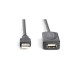 Дата кабель USB 2.0 AM/AF 20.0 m active Digitus (DA-73102)