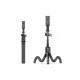 Штатив RTAKO C03 Octopus Extendable Tripod Selfie Stick (with Detachable Phone Holder) Black (6942063212416)