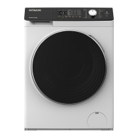 Hitachi Прально-сушильна машина фронтальна, 8(5)кг, 1400, A, 60см, дисплей, пара, інвертор, білий (BD-D802HVOW)