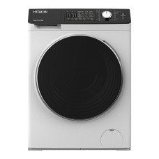Hitachi Washer-dryer front load, 8(5)kg, 1400, A, 60cm, display, steam, invertor, white (BD-D802HVOW)