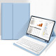 Чехол для планшета BeCover with keyboard Apple iPad Pro 13" M4 2024 Light Blue (713005)