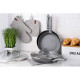 ARDESTO Fry pan with lid Gemini Gourmet Vasto, 26cm, aluminium, gray (AR1926GSL)
