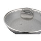 ARDESTO Fry pan with lid Gemini Gourmet Vasto, 26cm, aluminium, gray (AR1926GSL)