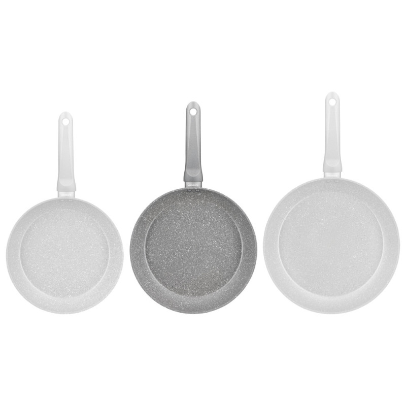 ARDESTO Fry pan with lid Gemini Gourmet Vasto, 26cm, aluminium, gray (AR1926GSL)
