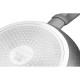 ARDESTO Fry pan with lid Gemini Gourmet Vasto, 26cm, aluminium, gray (AR1926GSL)