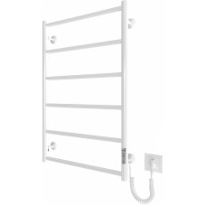 Mario towel dryer electric Classic F НР-I, 800x530x75mm, timer-regulator, inox, white gloss (2.3.0703.10.WG)