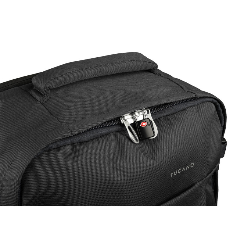 Tucano TUGO' ML CABIN LUGGAGE 17  PC BLACK (BKTUG-ML-BK)