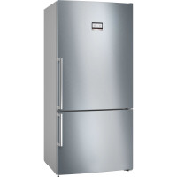 Bosch Ref with bottom freezer, 186x80x86, ref-479L, freez.-140L, 2doors, A++, NF, display, inox (KGN86AI32U)