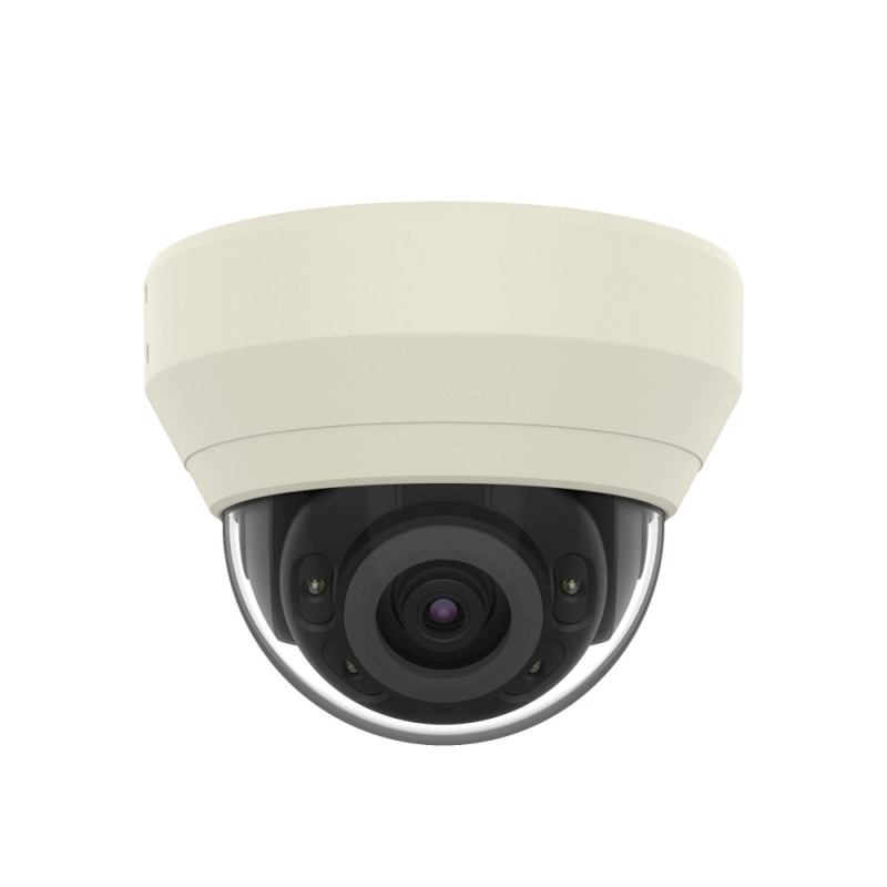 Samsung Hanwha Techwin IP Camera QND-7010R, 4MP, Indoor Dome, 2.8mm, f/2.0, IR20m, Mic, DC 12V/PoE, IK08