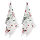 ARDESTO Gift set of towels in a box Christmas Tree 38х63cm, 2pcs, 100% cotton, green (ART3863HTB)