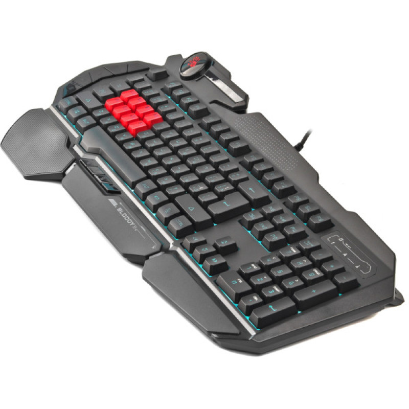 Клавиатура A4Tech Bloody B318 Black USB Black (4711421980470)