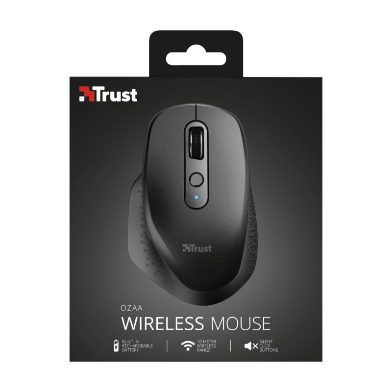 Trust Mouse Ozaa Rechargeable WL Black (23812_TRUST)