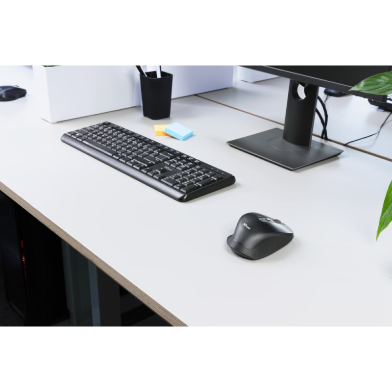 Trust Mouse Ozaa Rechargeable WL Black (23812_TRUST)