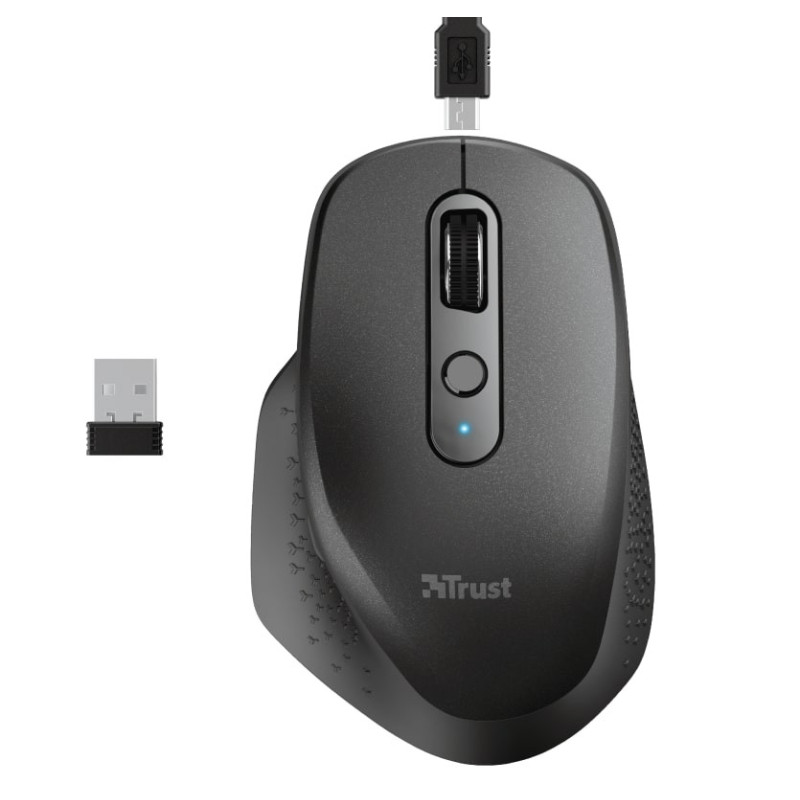 Trust Mouse Ozaa Rechargeable WL Black (23812_TRUST)