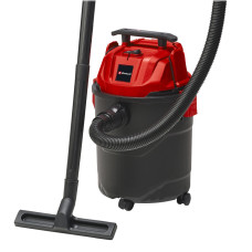 Einhell Пилосос професійний TC-VC 1820, 1250 Вт, пластик 20 л, 180 мбар, шланг 1.5 м, кабель 3 м, 3.6 кг (2342480)