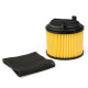 Einhell Construction vacuum cleaner Einhell TC-VC 1820, 1250 W, plastic 20 l, 180 mbar, hose 1.5 m, cable 3 m, 3.6 kg (2342480)