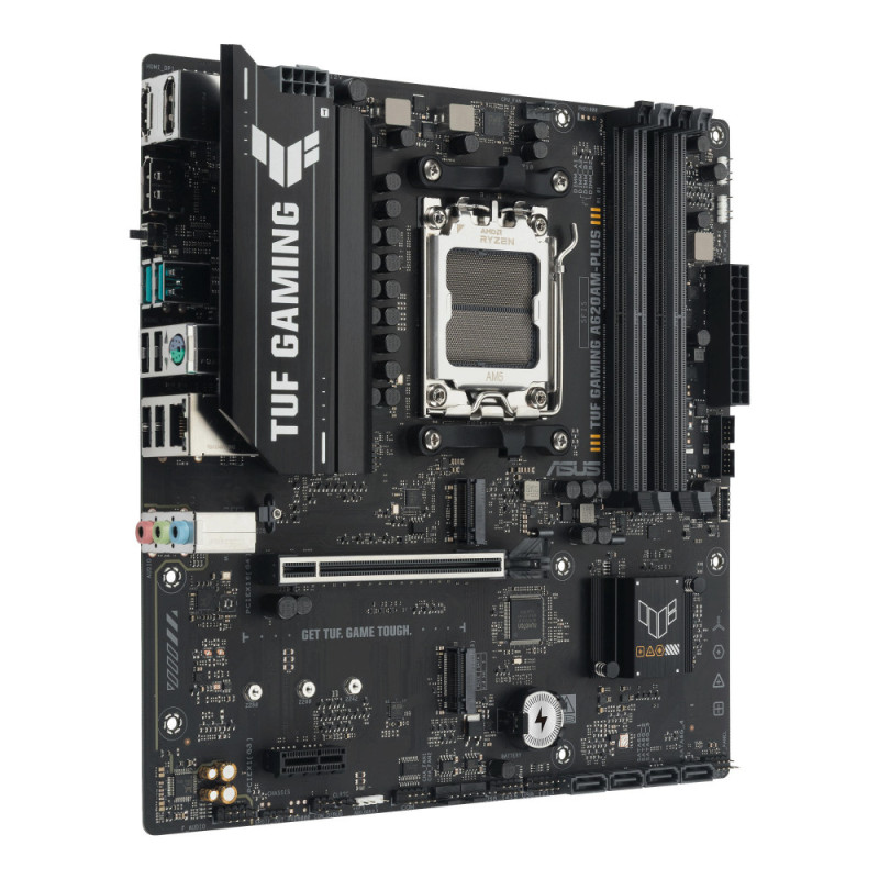 ASUS Motherboard TUF GAMING A620AM-PLUS sAM5 A620 4xDDR5 HDMI DP mATX (90MB1N30-M0EAY0) ASUS Motherboard TUF GAMING A620AM-PLUS sAM5 A620 4xDDR5 HDMI DP mATX (90MB1N30-M0EAY0)