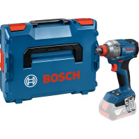 Bosch Cordless impact wrench GDX 18V-285 + L-BOXX 18V 2800rpm 285Nm 1.1kg without battery and spare part (0.601.9N2.100)