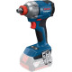 Bosch Гайковерт ударний акумуляторний Professional GDX 18V-285 + L-BOXX 18В 285Нм 2800об/хв 1.1кг без АКБ та ЗП (0.601.9N2.100)