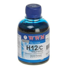 Чернила WWM HP №10/ 11/12/13/14/82 (Cyan) (H12/C)