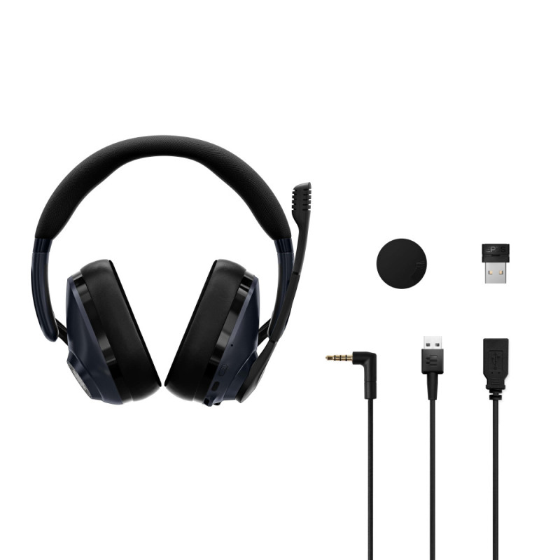 Epos Gaming Headset H3PRO Hybrid, mini-jack/BT, 2m, black