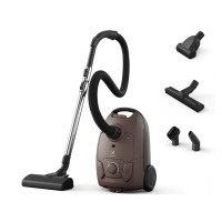Electrolux Пылесос мешковый, 650Вт, мешок-3л, HEPA11, s-bag, 4 насадки, коричневый (EB51A3WB)