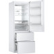 Haier Холодильник многодверный, 200.6x70х67.5, холод.отд.-343л, мороз.отд.-140л, 3дв., А++, NF, инв., дисплей, нулевая зона, белый (стекло)