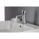 Deante Washbasin tap Agawa, spout lenght - 120mm, non-swivel, 1-handle, chrome