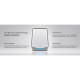 NETGEAR Система WiFi-Mesh Orbi RBK852 AX6000, 2мод, білий (RBK852-100EUS)