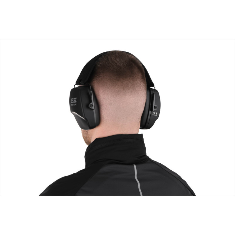 2E Tactical Tactical protective earmuffs Defense Black NRR: 25 dB, passive (2E-TPE016BK)