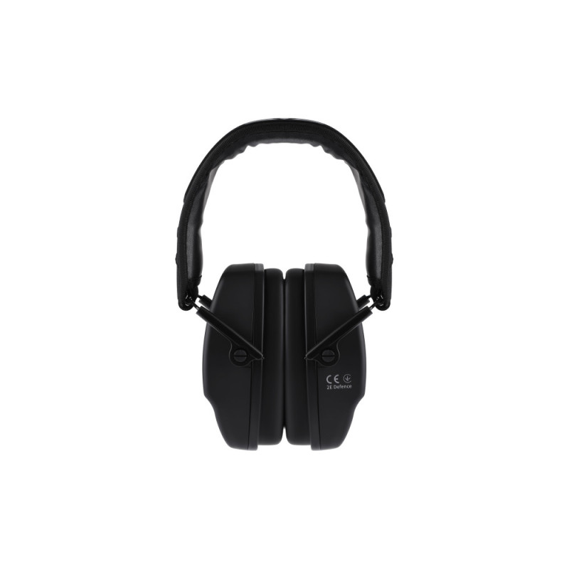 2E Tactical Tactical protective earmuffs Defense Black NRR: 25 dB, passive (2E-TPE016BK)
