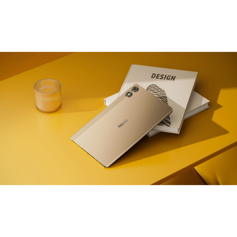 TECNO Планшет MEGAPAD 10 (T1001) 10.1" 4ГБ, 128ГБ, LTE, 7000мА•ч, Champagne Gold (4894947045530)