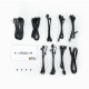 Chieftec PSU Vega M (750W), >90%, 80+ Gold, 135mm FDB, 1xMB 24pin(20+4), 2xCPU 8pin(4+4), 3xMolex, 6xSATA, 4xPCIe 8pin(6+2), 1xPCIe GEN5 16pin, Fully Modular (PPG-750-C)