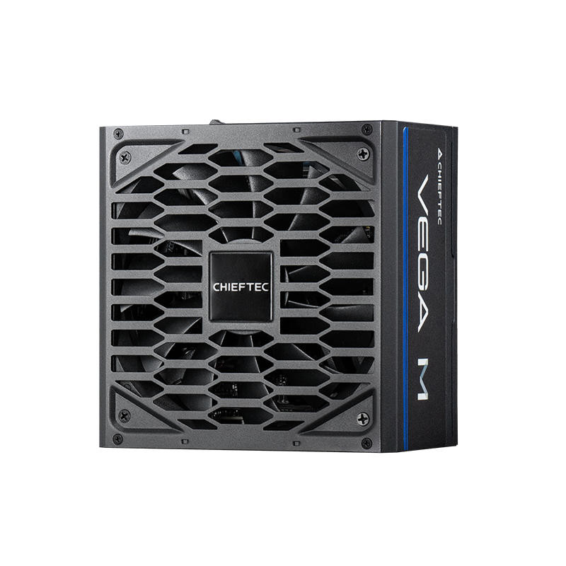 Chieftec PSU Vega M (750W), >90%, 80+ Gold, 135mm FDB, 1xMB 24pin(20+4), 2xCPU 8pin(4+4), 3xMolex, 6xSATA, 4xPCIe 8pin(6+2), 1xPCIe GEN5 16pin, Fully Modular (PPG-750-C)