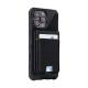 UAG Чехол для карт магнитный с подставкой, Metropolis Wallet Kevlar, Black (964445113940)