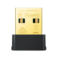 TP-Link WiFi-adapter Archer T600UB nano AC600, USB, BT4.2 (ARCHER-T600UB-NANO)