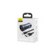 Зарядное устройство Baseus 2xUSB QC3.0 + cable USB to USB-C 40W Golden Contactor Pro dark gray (TZCCJD-A0G)