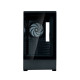 Zalman Computer case P30 Black V2, without PSU, 1xUSB3.0, 1хUSB Type-C, 3x120mm ARGB, TG Front/Side Panel, mATX, Black (P30BLACKV2)