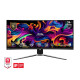 MSI Монітор MSI 34  MAG 341CQP 2xHDMI, DP, USB-C, 2xUSB, QD-OLED, 3440x1440, 21:9, 175Hz, 0.03ms, sRGB 139%, CURVED, FreeSync, HAS, HDR400 (9S6-3DD04T-031)