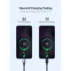 Дата кабель USB 2.0 AM to USB-C 0.25m 3A aluminum braid nickel plating black Ugreen (60124)