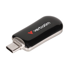 USB флеш накопитель Verbatim 512GB Plectra Black USB-C (30227)