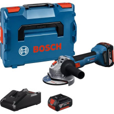 Bosch cordless angle grinder GWS 18V-8 125mm 18V 2x5A h 0-11000 rpm 1.7kg case ZP GAL 18V-40 (0.601.9N9.003)