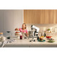 Gorenje Gorenje kitchen machine 1500W, display, cup-iron, case-iron +plastic, nozzles-7, silvery (MMC1500SCX)