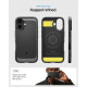 Чехол для мобильного телефона Spigen Rugged Armor MagFit iPhone 17 Matte Black (ACS10367)