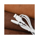 Дата кабель USB 2.0 AM to Micro 5P 1.0m 2A PVC X25 white HOCO (6957531080138)