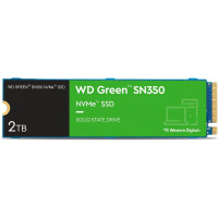 WD Накопитель SSD M.2 2TB PCIe 3.0 Green SN350 (WDS200T3G0C)