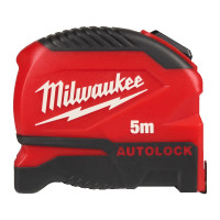 Milwaukee Рулетка Milwaukee Tape Measure Autolock, 5мх25мм, з фіксатором змотування, АБС-пластик (4932498772)