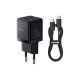 Зарядное устройство Baseus 1xUSB-C PD20W + 1xUSB + cable USB-C to USB-C white (P10111608113-01)