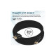 Кабель мультимедийный HDMI M to HDMI M 3.0m V2.0 90° corner Promate (prolink4k1-300.black)
